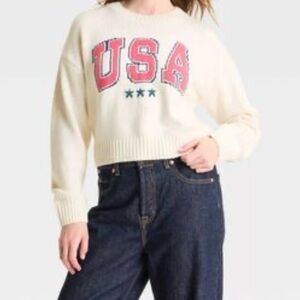 NEW Sweater Grayson Threads USA Size XS Beige Color 
Long Sleeves.